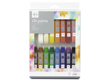 Load image into Gallery viewer, Watercolour Oil Acrylic Artist Paint School Set Art Hub 15 Vibrant Colours