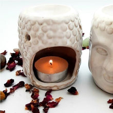 Charger l'image dans la galerie, Oil Burner Wax Melt Tea Light Holder Aromatherapy Ceramic Buddha Ornament Gift