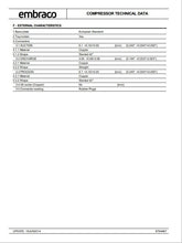 Charger l'image dans la galerie, COMPRESSOR EMBRACO EMU5125Y 220-240 V 50 Hz 876AA67 R-600a RSIR-RSCR