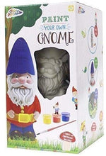Load image into Gallery viewer, Paint Your Own Garden Gnome Statue Kids Art Kit Childrens Craft Activity Set Toy