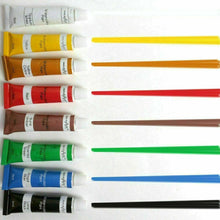 Load image into Gallery viewer, Watercolour Paint 12ml Large Tubes Art Craft 12 Colours Artist Painting Tray Set