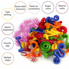 Charger l'image dans la galerie, 232PC MARBLE RUN RACE SET CONSTRUCTION BUILDING BLOCKS KIDS TOY GAME TRACK