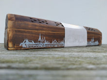 Charger l'image dans la galerie, Wooden Incense Stick Holder Burner Joss Incense Box Ash Catcher 10 FREE STICKS!