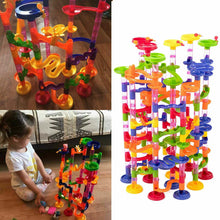 Charger l'image dans la galerie, 232PC MARBLE RUN RACE SET CONSTRUCTION BUILDING BLOCKS KIDS TOY GAME TRACK