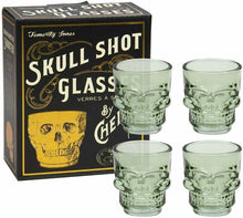 Charger l'image dans la galerie, 4 x Skull Shot Glasses Drinking Party Game