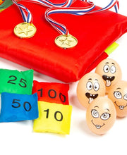 Charger l'image dans la galerie, Sports Day Kit 23 Pieces Outdoor Games Set Family Games For Adults Kids Plastic