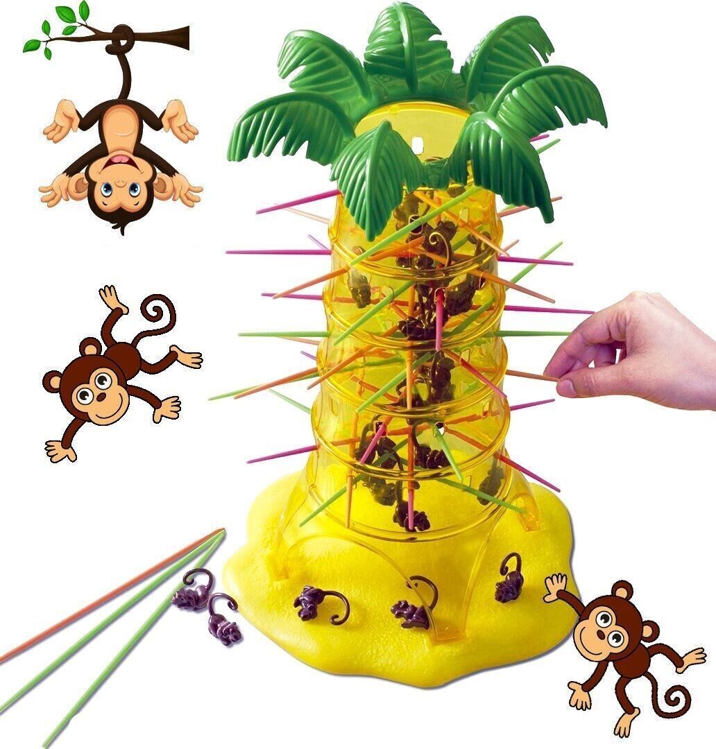 monkey money tree game Falling Tumbling Monkey Family ker Plunk Toy Climbing Board Game Kids – Stuff and Nonsense Online