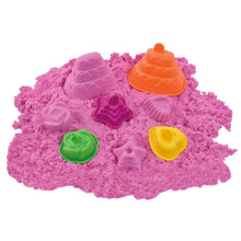 Charger l'image dans la galerie, Magic Sand Beach Moulds Magic Childrens Kids Moving Play Set 1kg Tub 6 Moulds