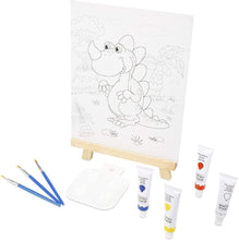 Charger l'image dans la galerie, Kids Art Set Children's Painting Board Wooden Easel Drawing Board Gift Present