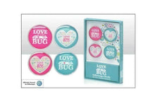 Load image into Gallery viewer, NEW Genuine VW Love Bug Fridge Magnet Volkswagen Beetle Retro Vintage Gift Set