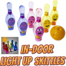 Charger l'image dans la galerie, Light Up Bowling LED Skittles Game Kids Childrens Boys Girls Fun Toy Present