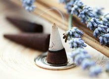 Load image into Gallery viewer, Wooden Incense Cone Holder Burner Joss Incense Box Ash Catcher 10 FREE CONES