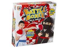 Charger l'image dans la galerie, Kids Junior Boys Boxing Free Standing Punch Bag Set Children Inflatable Ninja