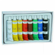 Charger l'image dans la galerie, Watercolour Paints 8 x 6ml Tubes Assorted Colours Set Artist Art Crafts School