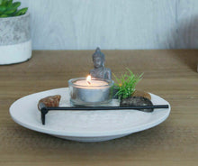 Charger l'image dans la galerie, Buddha Zen Garden Tealight Candle Holder Home House Decoration