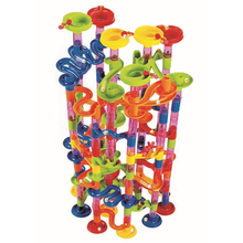 Charger l'image dans la galerie, 232PC MARBLE RUN RACE SET CONSTRUCTION BUILDING BLOCKS KIDS TOY GAME TRACK