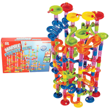 Charger l'image dans la galerie, 232PC MARBLE RUN RACE SET CONSTRUCTION BUILDING BLOCKS KIDS TOY GAME TRACK