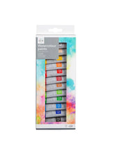 Charger l'image dans la galerie, 12Pc Watercolour Paint Set Artist Canvas Painting Wood Paper Fabric School Gift