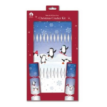 Charger l'image dans la galerie, Make Your Own Christmas Cracker Kit Xmas Hats Jokes Snappers Craft