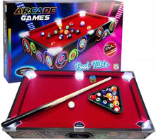 Load image into Gallery viewer, Pool Table Game LED Tabletop Sports Toy Present Gift