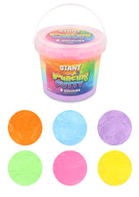 Ladda upp bild till gallerivisning, Giant Rainbow Bouncing Putty 6 Colours Science Toy Moulding Play Gift