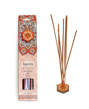 Load image into Gallery viewer, Wooden Incense Stick Holder Burning Joss Burner Ash Catcher +40 FREE STICKS!