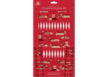 Charger l'image dans la galerie, Make Your Own Christmas Cracker Kit Xmas Hats Jokes Snappers Craft