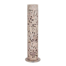 Ladda upp bild till gallerivisning, Incense Joss Stick Holder Hand carved Soapstone Elephant Tower Ornament Gift

