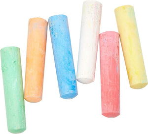 24 Giant Pavement Street Art Chalks Large Colour Sticks Craft School Play 5359