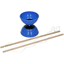 Carica l&#39;immagine nel visualizzatore di Gallery, Diabolo Diablo Circus Chinese Yoyo Juggling Set Toy Wooden Sticks Game Gift Kids

