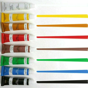 Watercolour Paint 12ml Large Tubes Art Craft 12 Colours Artist Painting Tray Set