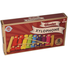 Lade das Bild in den Galerie-Viewer, Kids Wooden Xylophone Childrens Musical Instrument Rainbow Educational Toys 1Pc

