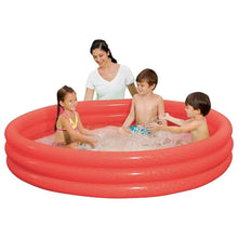 Lade das Bild in den Galerie-Viewer, Inflatable Kids Paddling Pool Family Outdoor Swimming Summer 150x150x25cm
