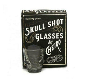 4 x Skull Shot Glasses Drinking Party Game