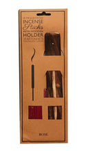 Cargar imagen en el visor de la galería, 20 Incense Sticks and Wooden Holder Joss Sticks Ash Catcher Gift Home Burning
