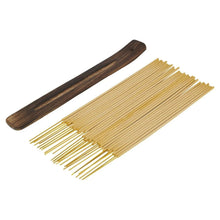 Cargar imagen en el visor de la galería, 20 Incense Sticks and Wooden Holder Joss Sticks Ash Catcher Gift Home Burning
