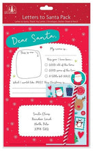 Ladda upp bild till gallerivisning, Kids Christmas List Letter to Santa Writing Kit Xmas Eve Kids Childrens 6 Pc Set
