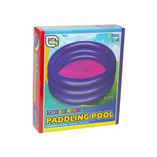 Lade das Bild in den Galerie-Viewer, Inflatable Kids Paddling Pool Family Outdoor Swimming Summer 150x150x25cm

