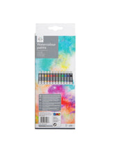 Cargar imagen en el visor de la galería, 12Pc Watercolour Paint Set Artist Canvas Painting Wood Paper Fabric School Gift
