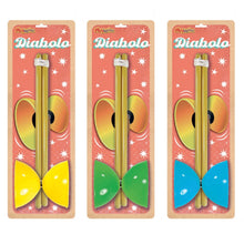 Carica l'immagine nel visualizzatore di Gallery, Diabolo Diablo Circus Chinese Yoyo Juggling Set Toy Wooden Sticks Game Gift Kids
