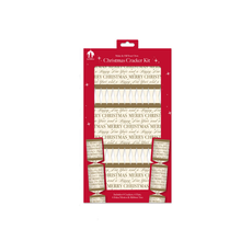Lade das Bild in den Galerie-Viewer, Make Your Own Christmas Cracker Kit Xmas Hats Jokes Snappers Craft
