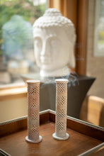 Ladda upp bild till gallerivisning, Incense Joss Stick Holder Hand carved Soapstone Tower Ornament Gift India
