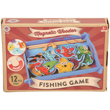 Load image into Gallery viewer, Wooden Fishing Game Magnetic Educational Puzzle Toy Gift Kids Play
