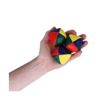 Carica l'immagine nel visualizzatore di Gallery, Juggling Balls 3 Classic Circus Clown Coloured Learn to Juggle Set Toy Game Gift
