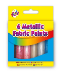 Cargar imagen en el visor de la galería, 12 x Fabric Paint Pens Metallic Glitter Kids Childrens Clothes Metallic Paints
