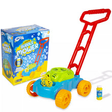 Lade das Bild in den Galerie-Viewer, Bubble Lawn Mower Kids Bubble Machine Garden Party Summer Toy
