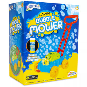Bubble Lawn Mower Kids Bubble Machine Garden Party Summer Toy