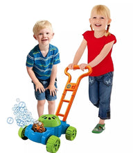 Lade das Bild in den Galerie-Viewer, Bubble Lawn Mower Kids Bubble Machine Garden Party Summer Toy
